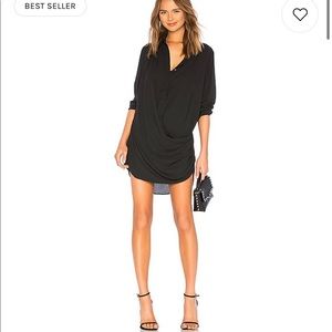 REVOLVE Krisa Draped Mini Dress